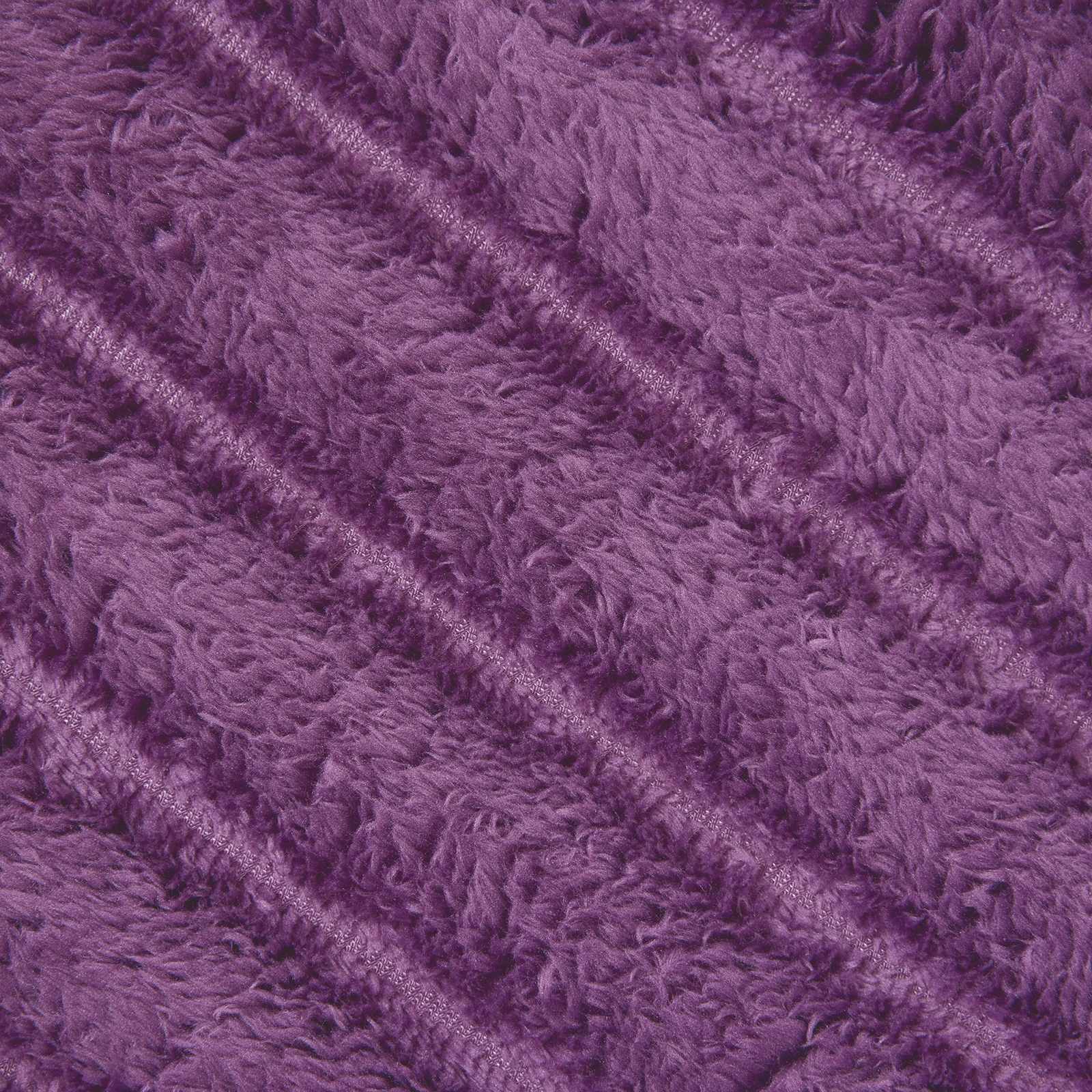 vidaXL Ριχτάρια 6 τμχ. Μοβ 200 x 150 cm 4.75 kg Μαλλί - Image 8
