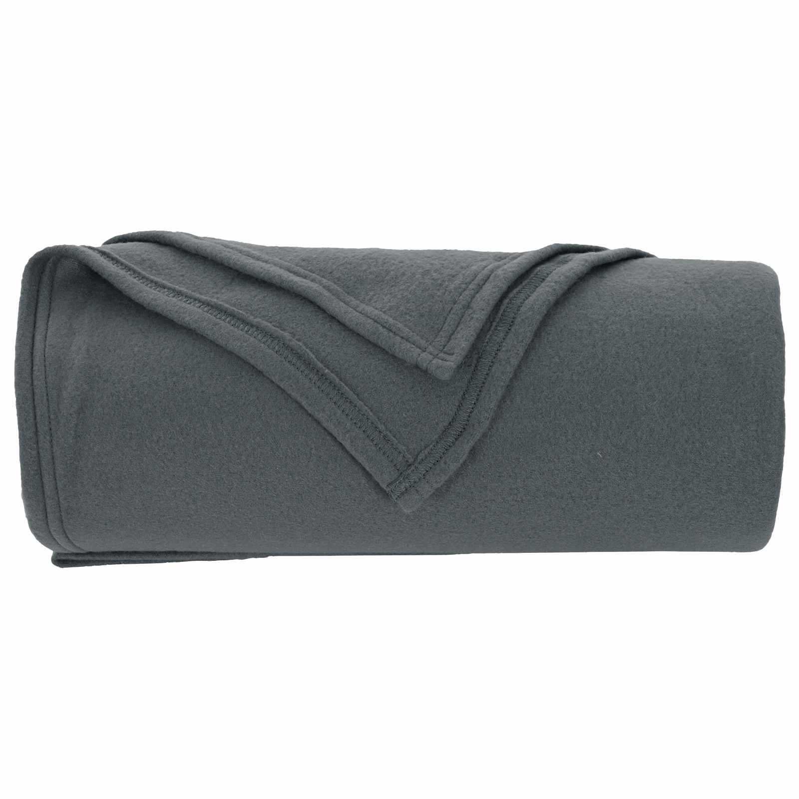 vidaXL Ριχτάρι Σκούρο Γκρι 270 x 240 cm 0.86 kg Μαλλί - Image 4