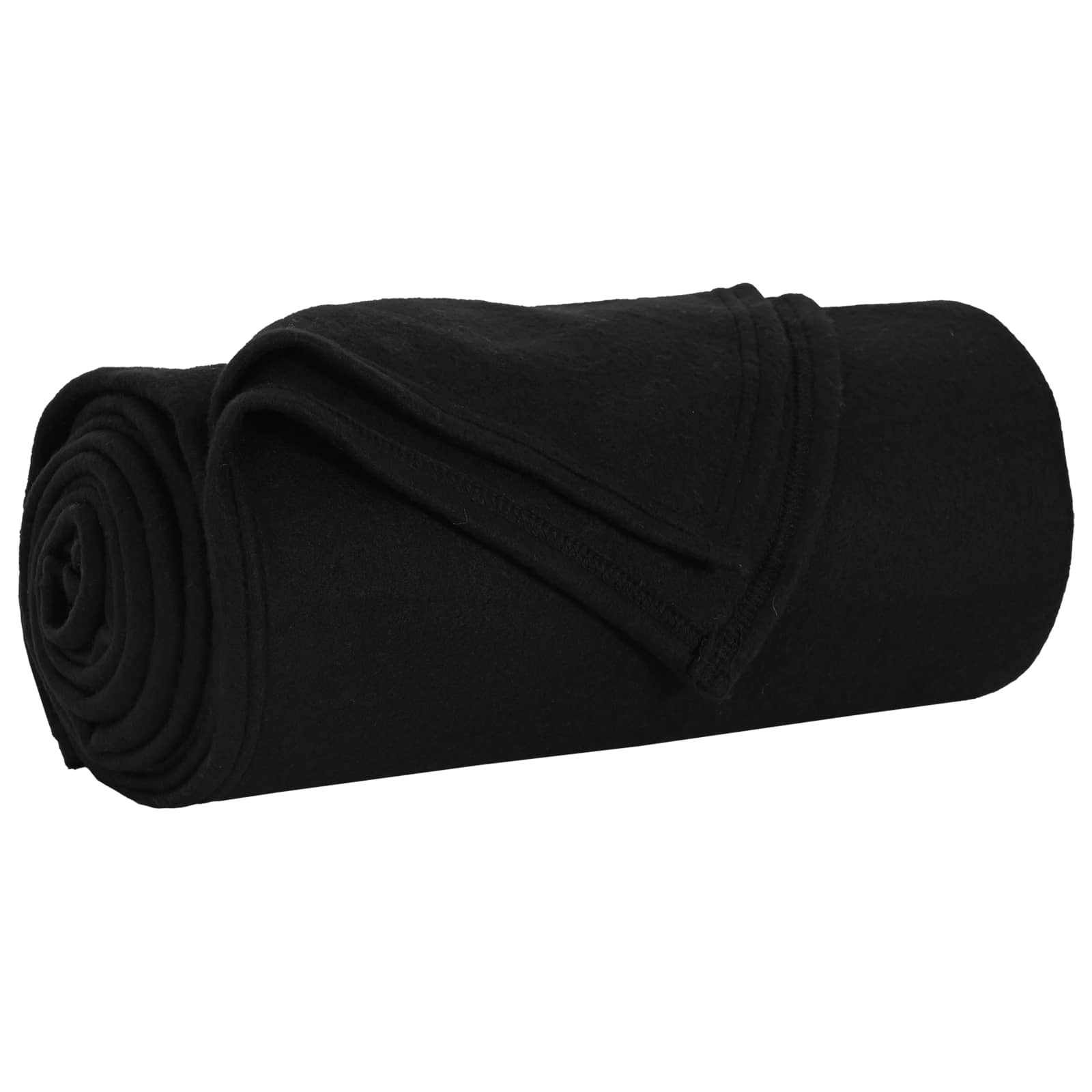 vidaXL Ριχτάρια 6 τμχ. Μαύρο 200 x 150 cm 2.61 kg Μαλλί - Image 4