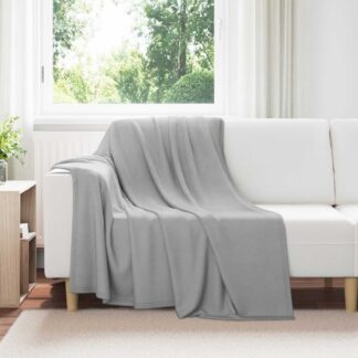 vidaXL Ριχτάρια 24 τμχ. Γκρι 200 x 150 cm 10.41 kg Μαλλί