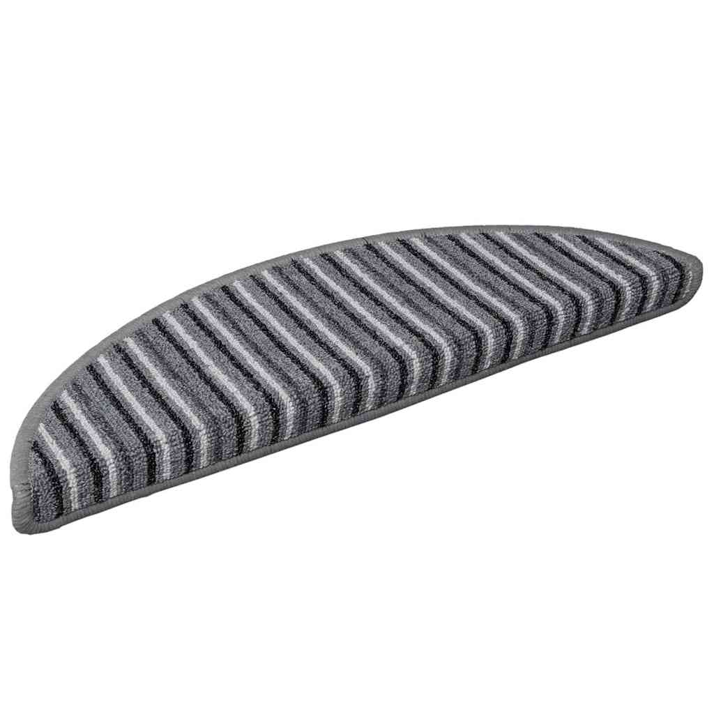 vidaXL Αυτοκόλλητα Ματ Σκαλοπατιών 15 τμχ. 56 x 17 x 3 cm Non-Slip - Image 2