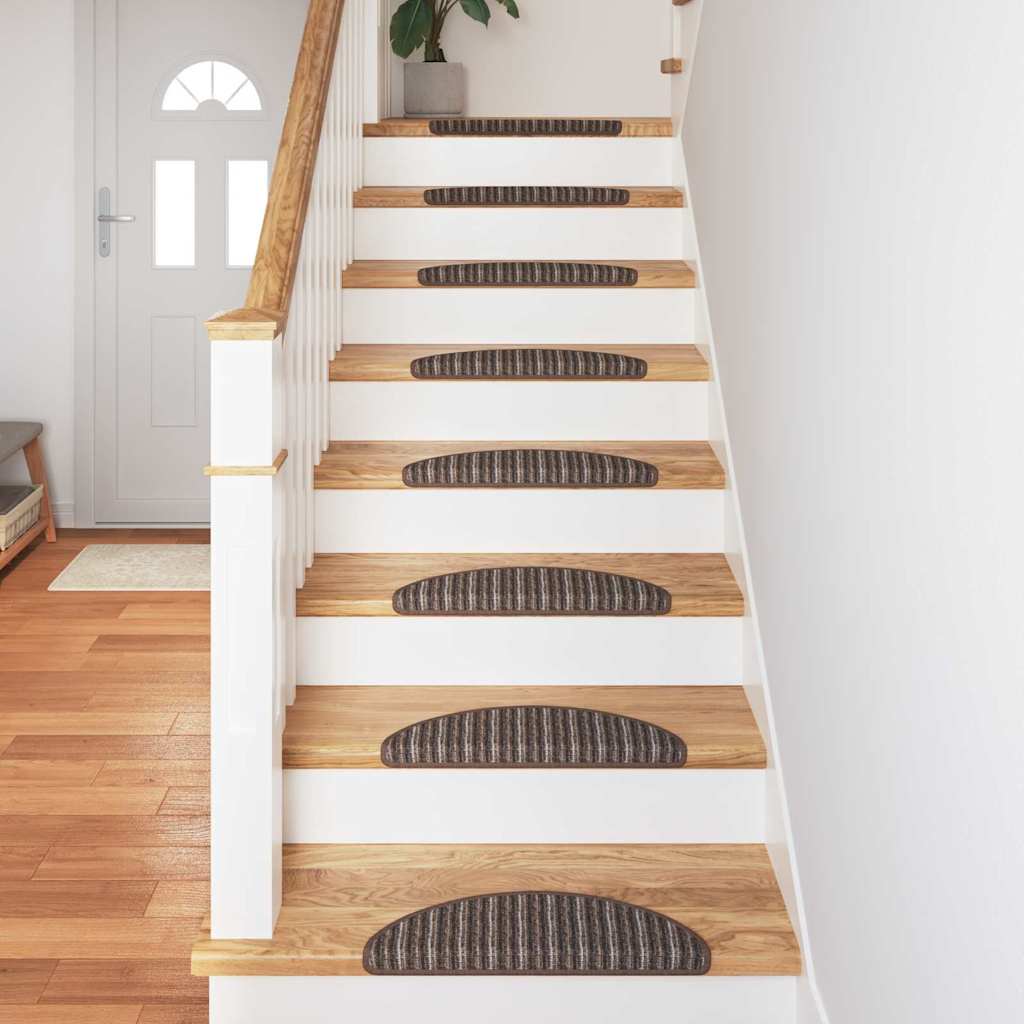 vidaXL Αυτοκόλλητα Ματ Σκαλοπατιών 15 τμχ. 56 x 17 x 3 cm Non-Slip - Image 4