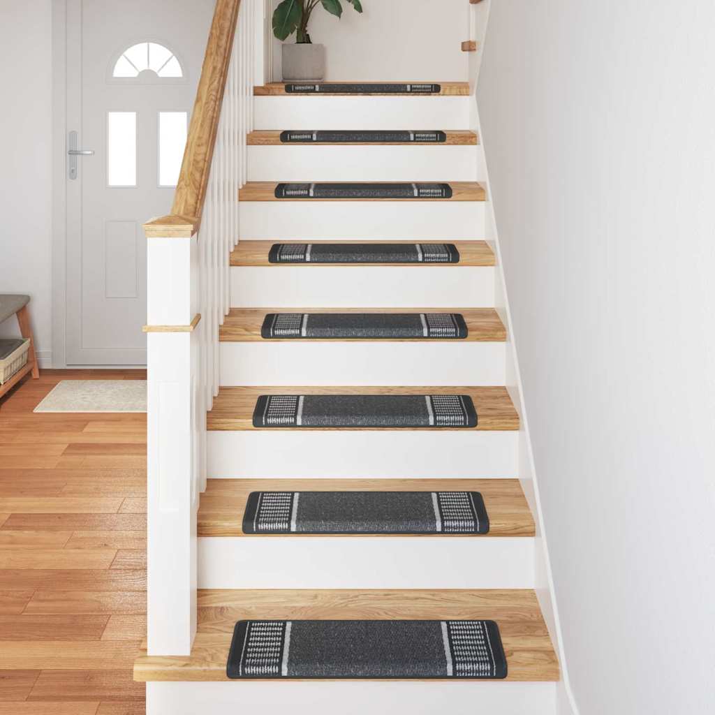 vidaXL Αυτοκόλλητα Ματ Σκαλοπατιών 15 τμχ. 65 x 21 x 4 cm Non-Slip - Image 4