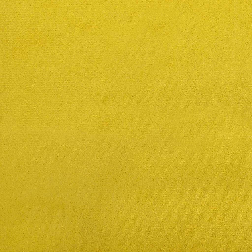 vidaXL Κρεβάτι Γωνίας Κίτρινο 90 x 200 cm Βελούδο - Image 10