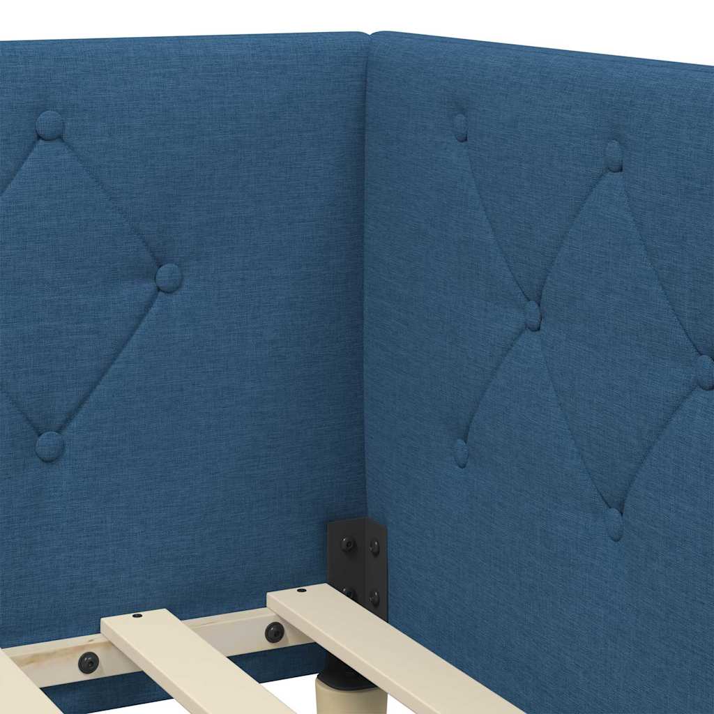 vidaXL Κρεβάτι Γωνίας Μπλε 80 x 200 cm ύφασμα - Image 8