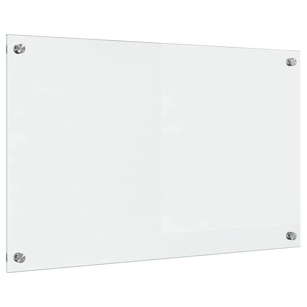 vidaXL Πλάτη κουζίνας Διαφανές 80 x 50 cm σκληρυμένο γυαλί - Image 2