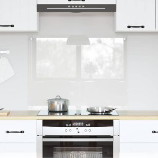 vidaXL Πλάτη κουζίνας Διαφανές 80 x 60 cm σκληρυμένο γυαλί