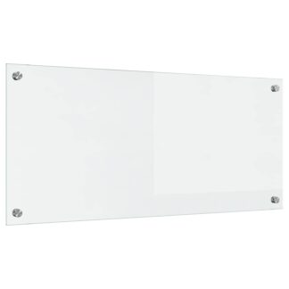 vidaXL Πλάτη κουζίνας Διαφανές 90 x 40 cm σκληρυμένο γυαλί
