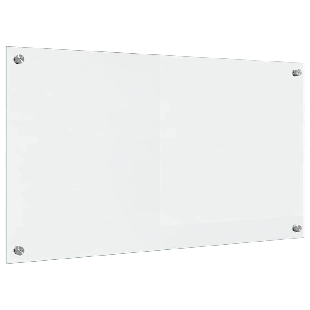 vidaXL Πλάτη κουζίνας Διαφανές 90 x 50 cm σκληρυμένο γυαλί - Image 6