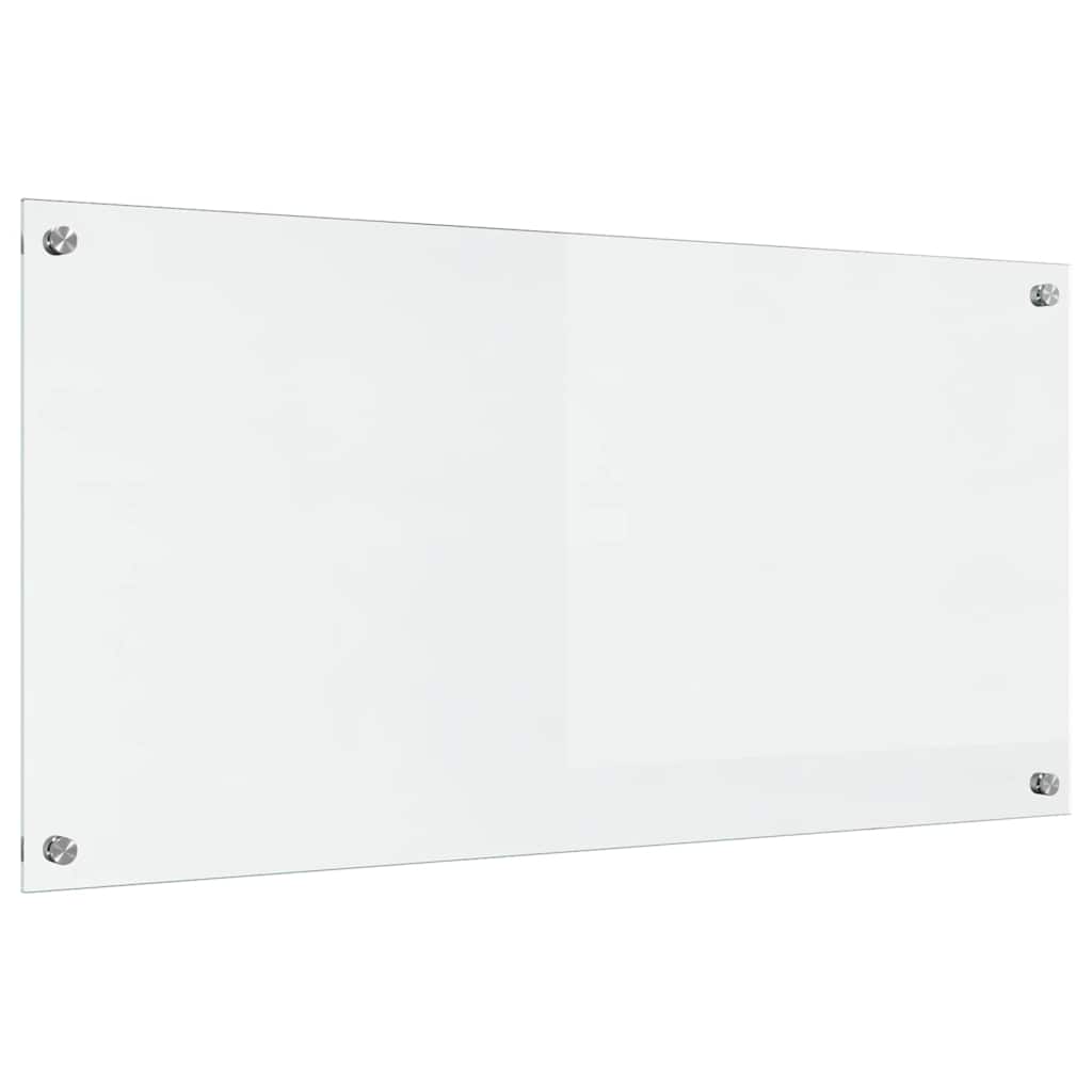 vidaXL Πλάτη κουζίνας Διαφανές 100 x 50 cm σκληρυμένο γυαλί - Image 2