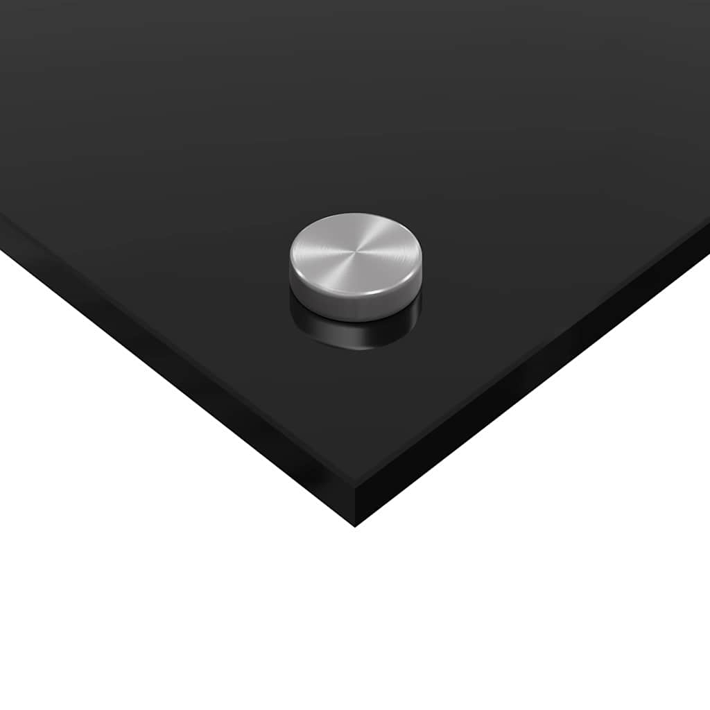 vidaXL Πλάτη κουζίνας Μαύρο 80 x 40 cm σκληρυμένο γυαλί - Image 8