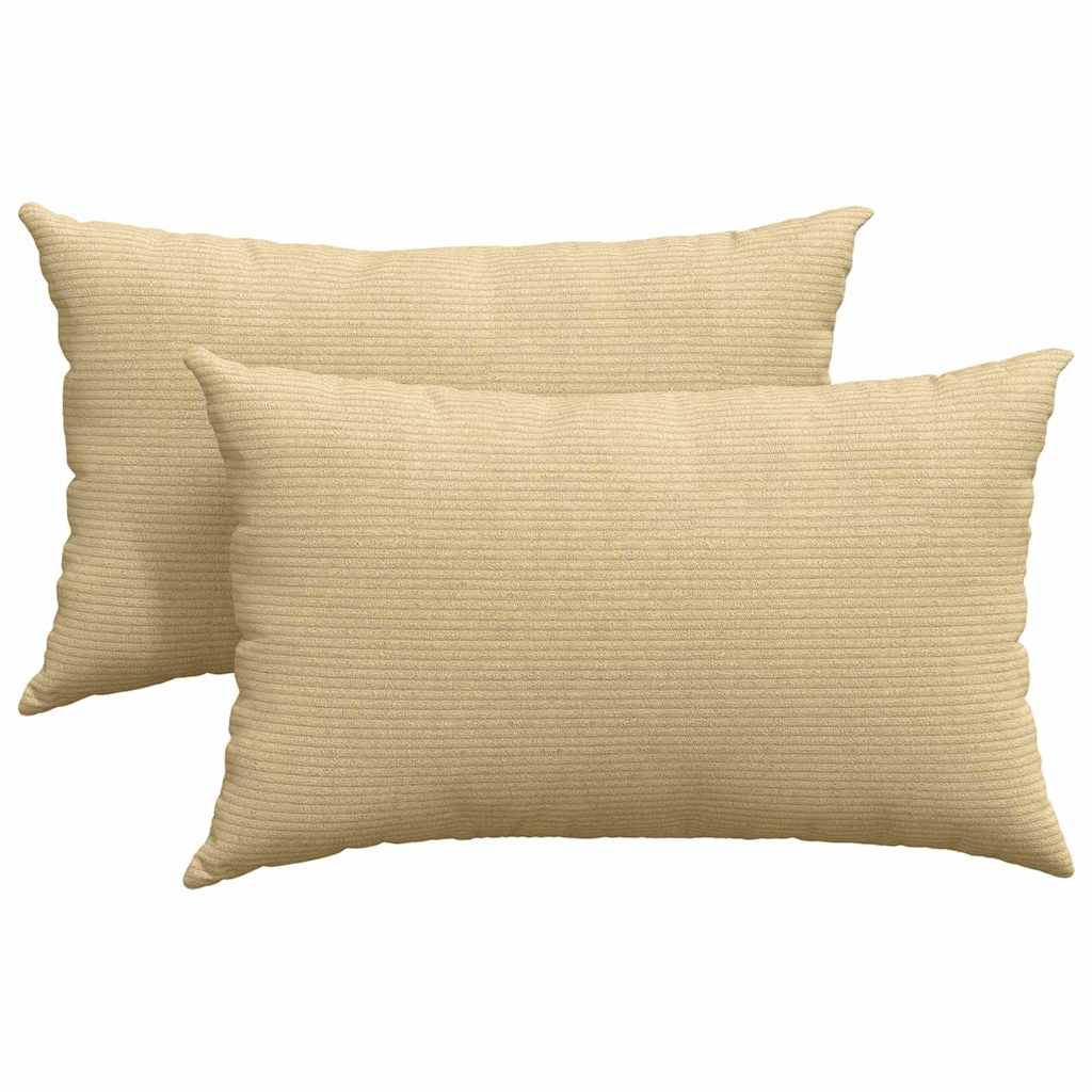 vidaXL Μαξιλάρι Καναπέ 2 pcs Γκρι Πράσινο 50 x 30 cm - Image 2