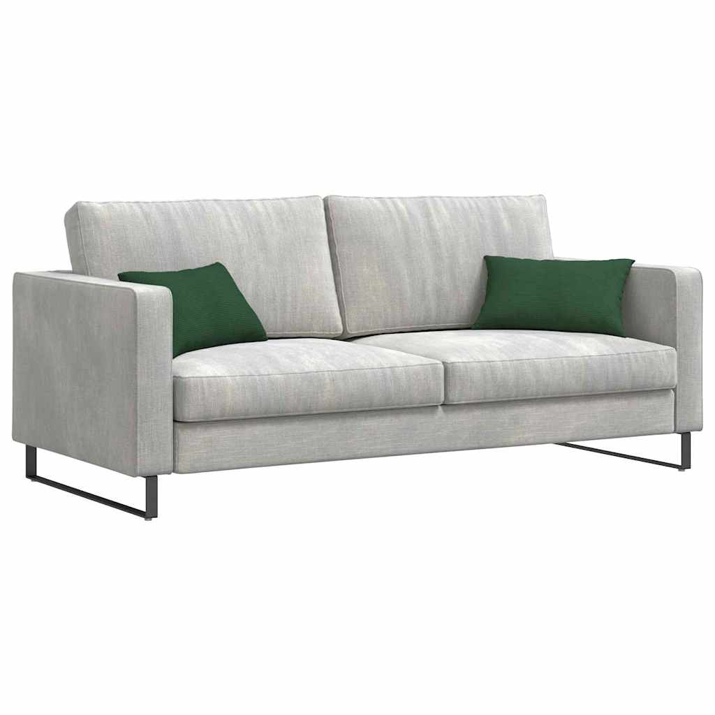 vidaXL Μαξιλάρι Καναπέ 2 pcs Σκούρο Πράσινο 50 x 30 cm - Image 3