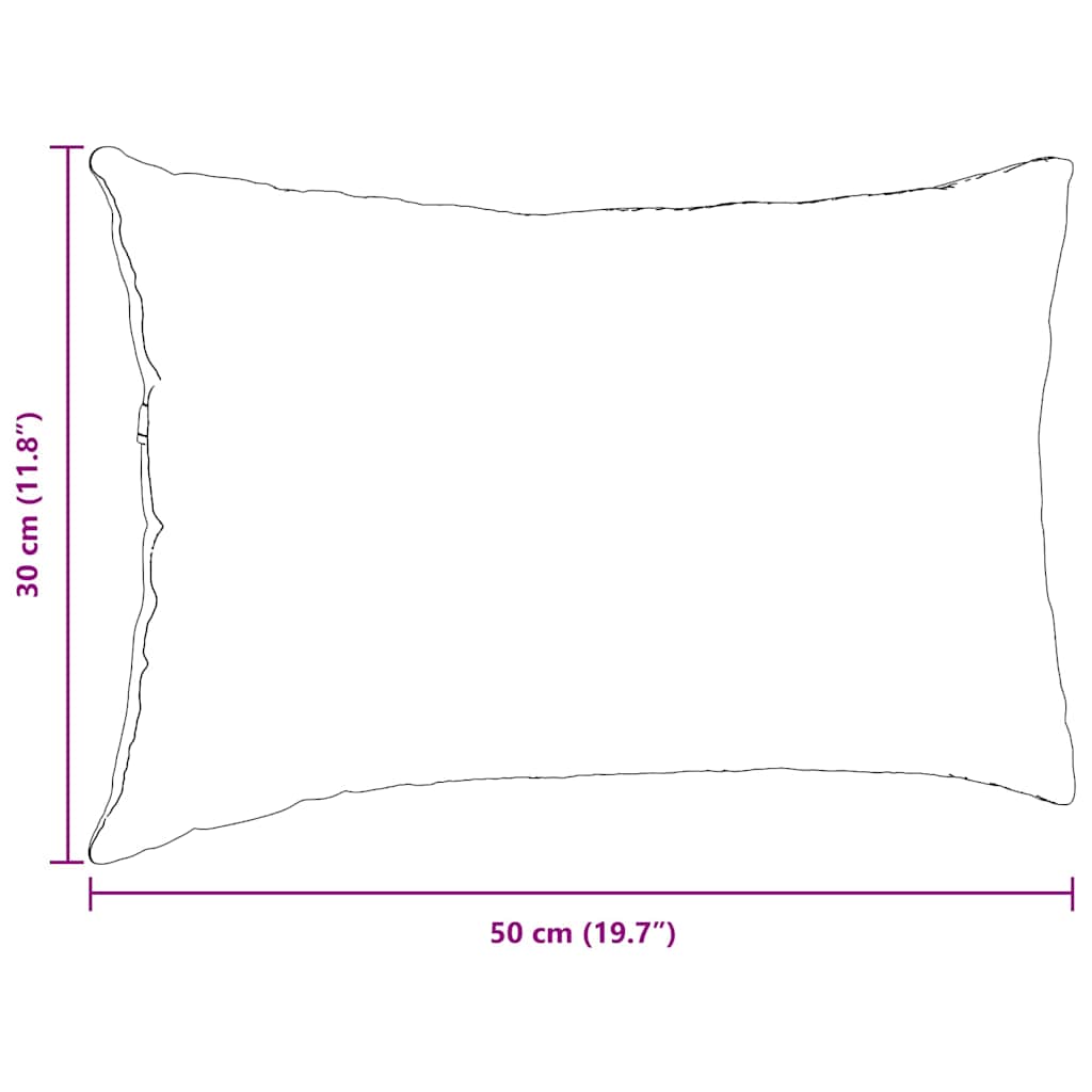 vidaXL Μαξιλάρι Καναπέ 2 pcs Σκούρο Πράσινο 50 x 30 cm - Image 9