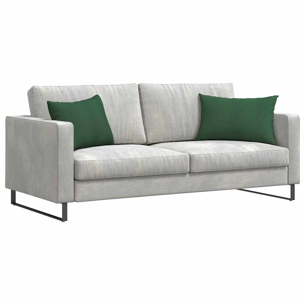 vidaXL Μαξιλάρι Καναπέ 2 pcs Σκούρο Πράσινο 60 x 40 cm - Image 3