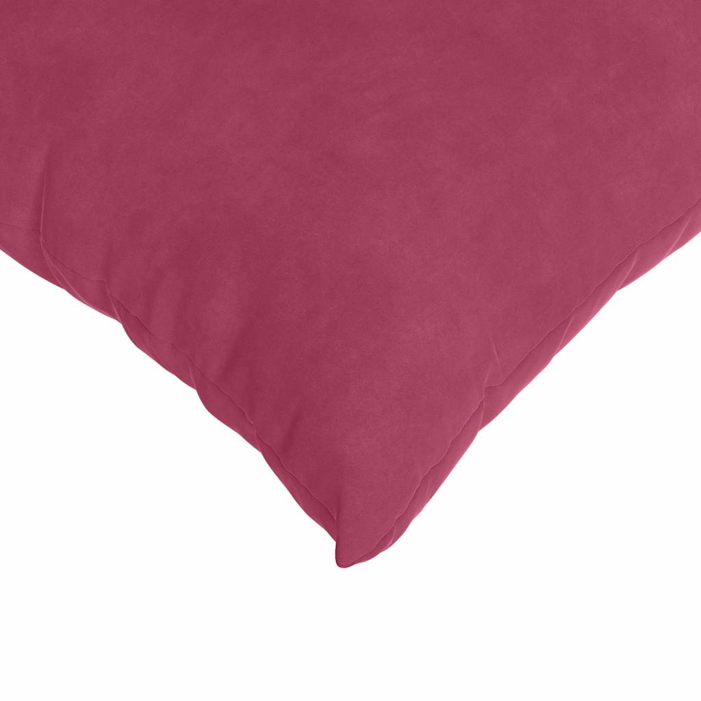 vidaXL Μαξιλάρι Καναπέ 2 pcs Κόκκινο 70 x 50 cm Υφασμάτινο Κορντουρά - Image 7