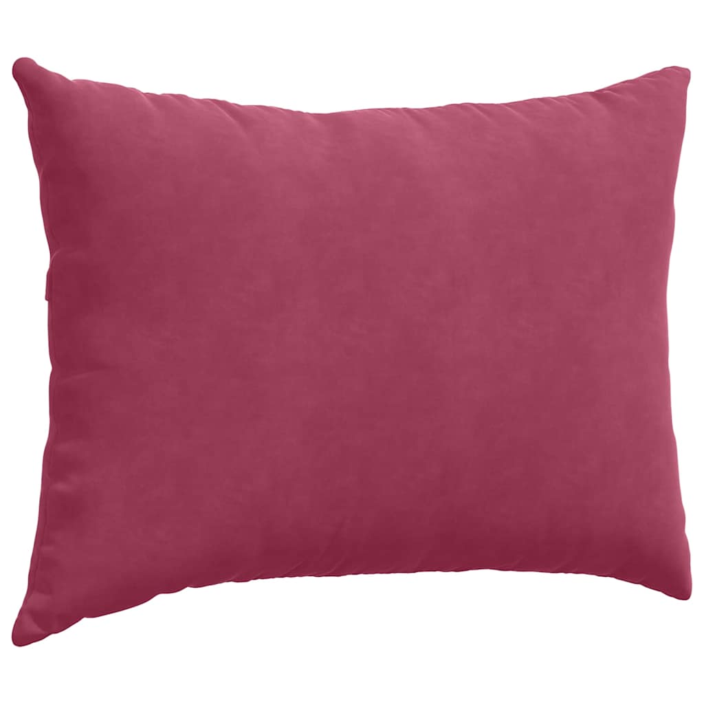 vidaXL Μαξιλάρι Καναπέ 2 pcs Κόκκινο 70 x 50 cm Υφασμάτινο Κορντουρά - Image 5
