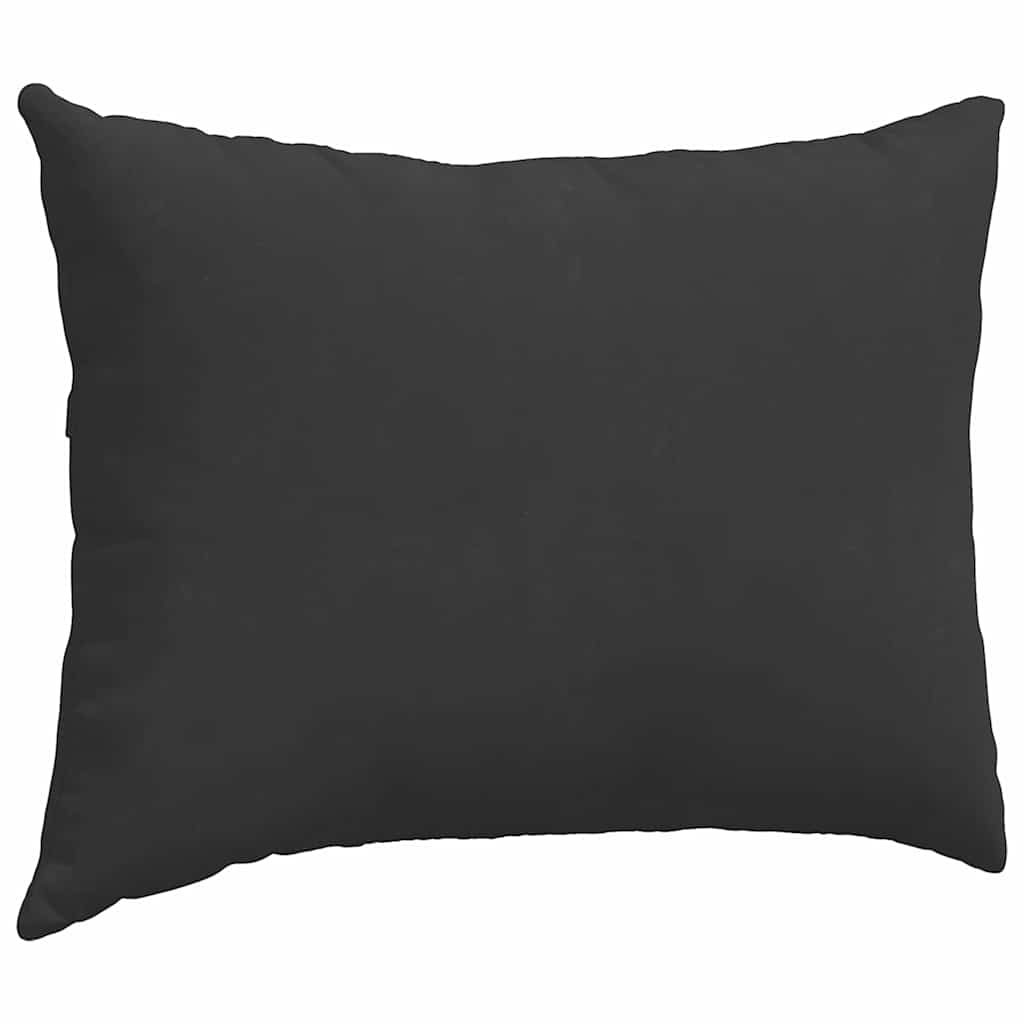 vidaXL Μαξιλάρι Καναπέ 2 τμχ. ύφασμα Μαύρο 70 x 50 cm - Image 5