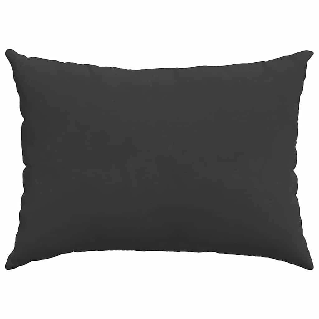 vidaXL Μαξιλάρι Καναπέ 2 τμχ. ύφασμα Μαύρο 70 x 50 cm - Image 6
