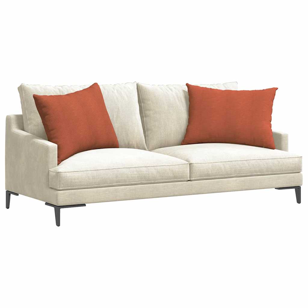 vidaXL Μαξιλάρι Καναπέ 2 pcs Κόκκινο Πορτοκαλί 70 x 50 cm - Image 3