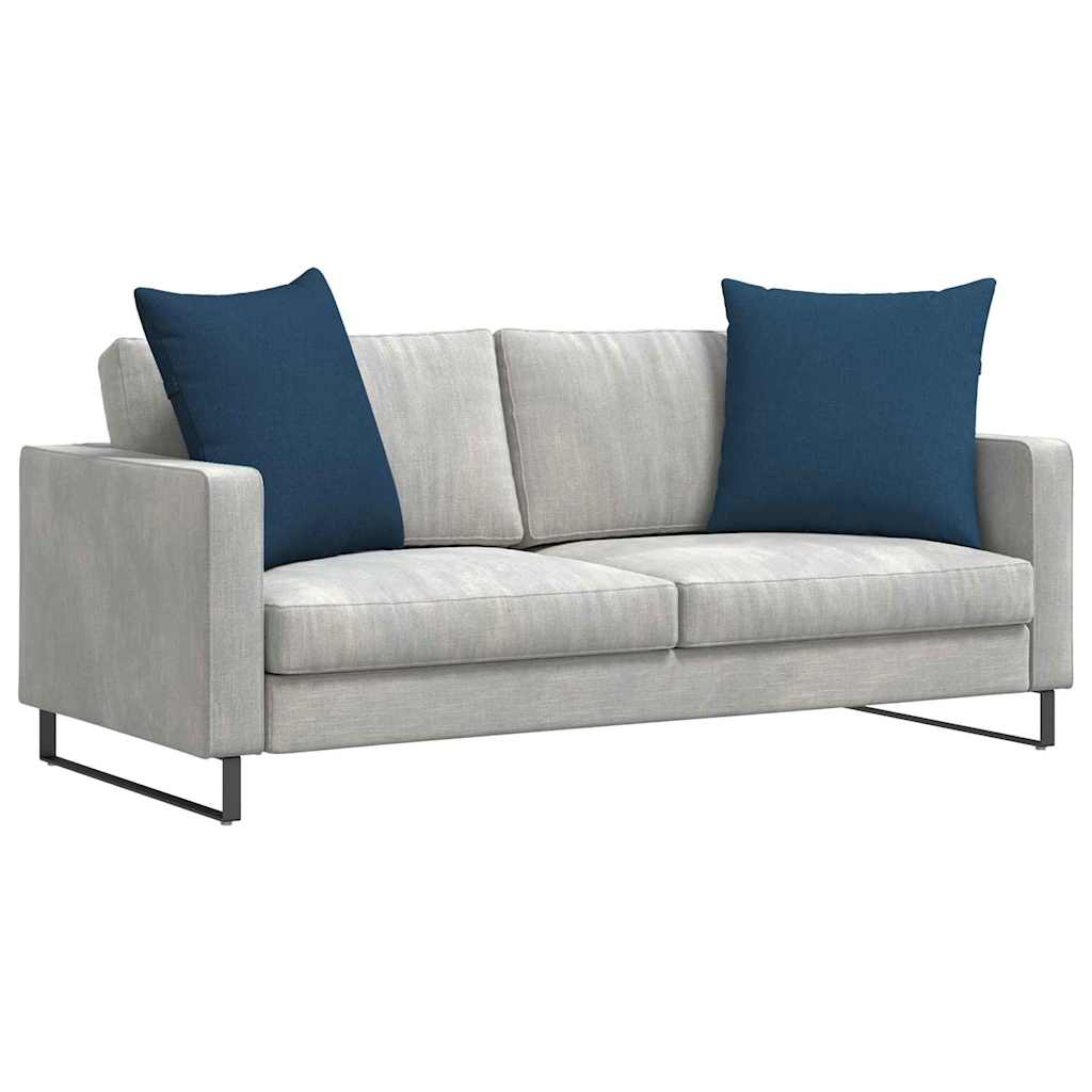vidaXL Μαξιλάρι Καναπέ 2 τμχ. ύφασμα Μπλε 60 x 60 cm - Image 3
