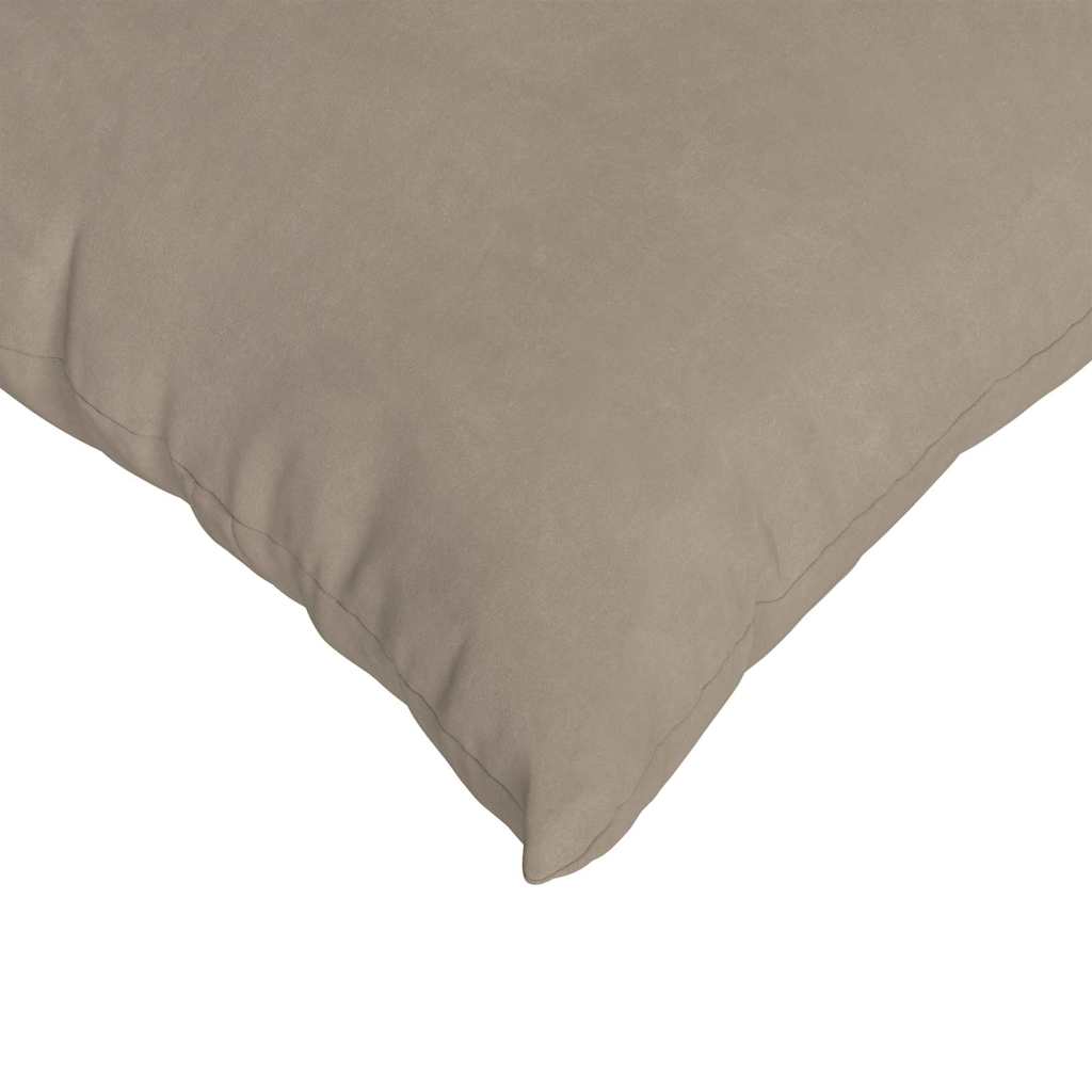 vidaXL Μαξιλάρι Καναπέ 2 τμχ. ύφασμα Taupe 60 x 60 cm - Image 7