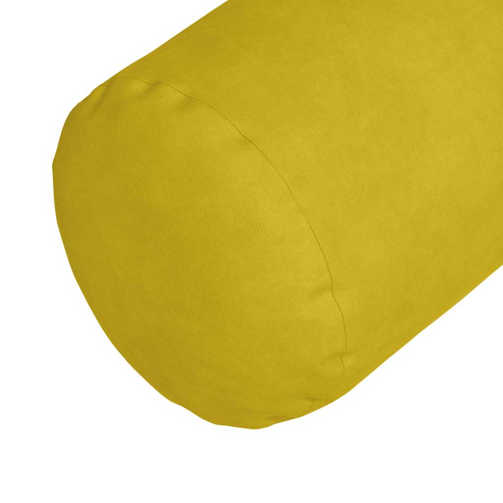 vidaXL Μαξιλάρια Στήριγμα 2 pcs Κίτρινο Ø 25 x 70 cm - Image 8