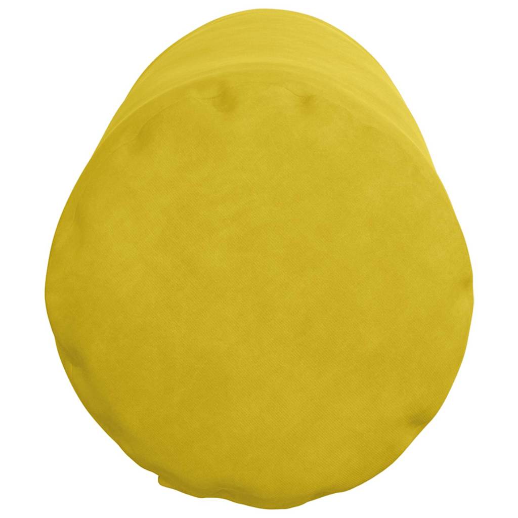 vidaXL Μαξιλάρια Στήριγμα 2 pcs Κίτρινο Ø 25 x 70 cm - Image 7