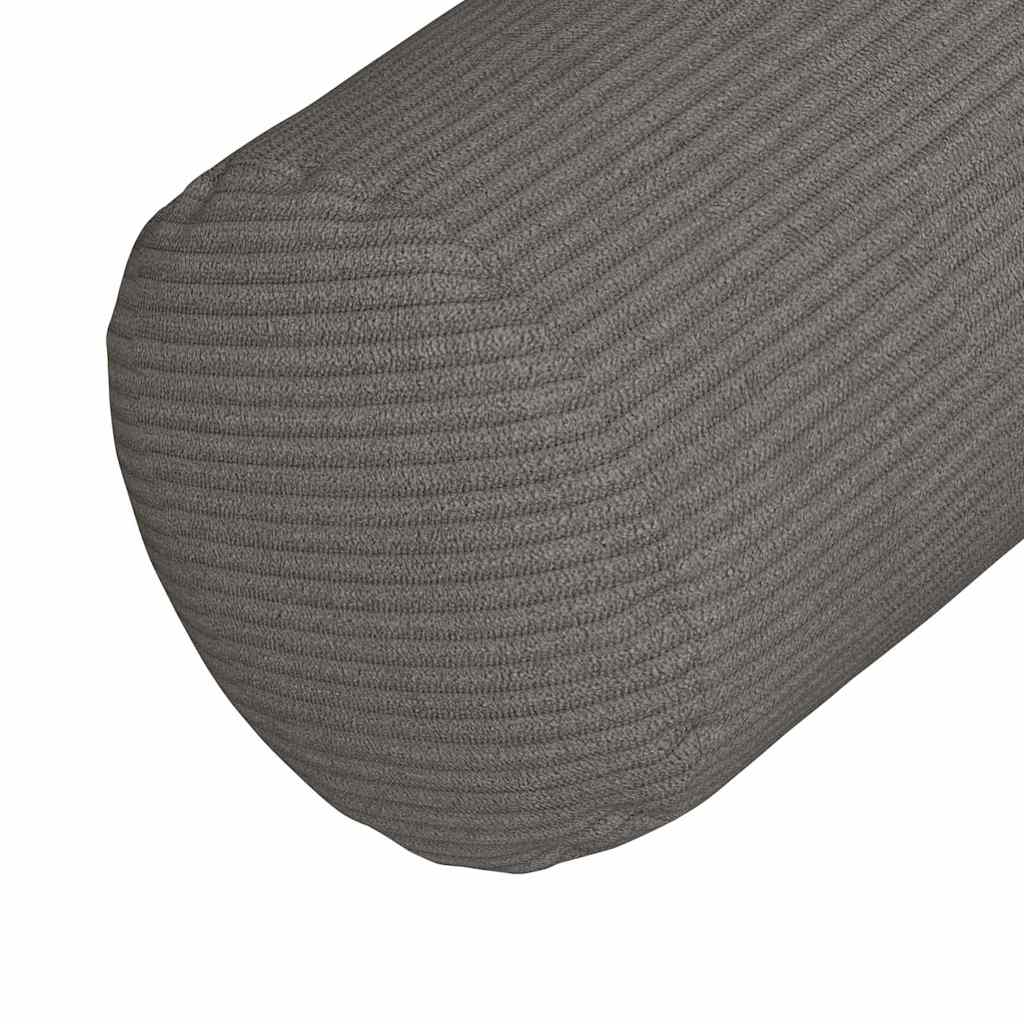 vidaXL Μαξιλάρια Στήριγμα 2 pcs Ανοιχτό γκρι Ø 25 x 70 cm - Image 8