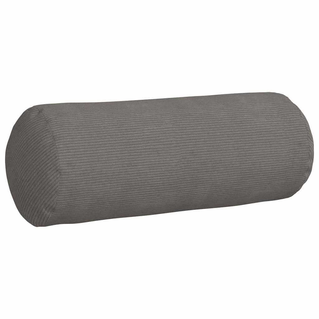 vidaXL Μαξιλάρια Στήριγμα 2 pcs Ανοιχτό γκρι Ø 25 x 70 cm - Image 5