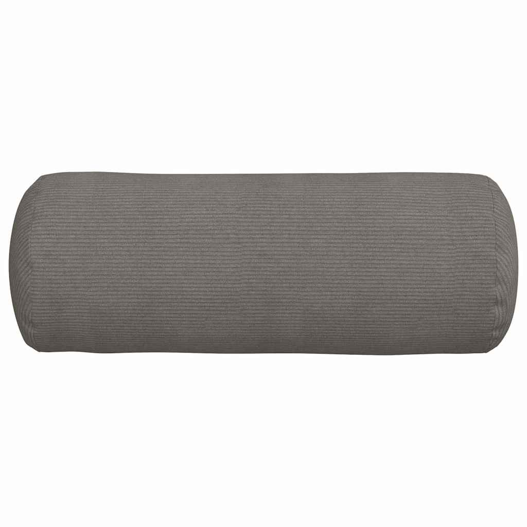 vidaXL Μαξιλάρια Στήριγμα 2 pcs Ανοιχτό γκρι Ø 25 x 70 cm - Image 6