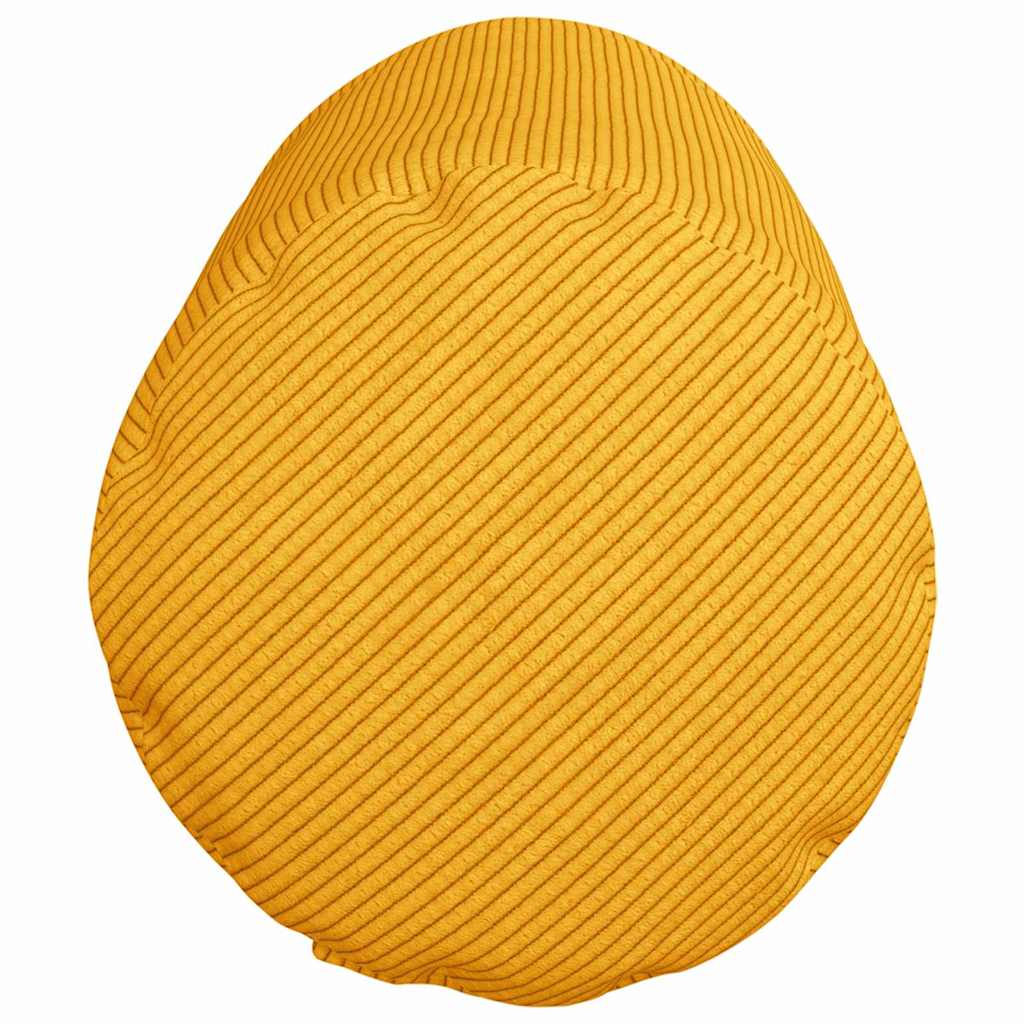 vidaXL Μαξιλάρια Στήριγμα 2 pcs Απαλό Κίτρινο Ø 25 x 70 cm - Image 7