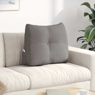 vidaXL Μαξιλάρι Πλάτης Taupe 60 x 24 x 50 εκ ύφασμα