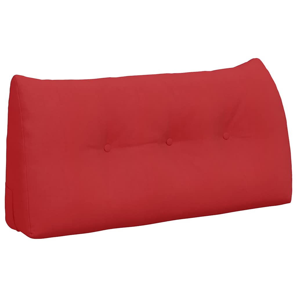 vidaXL Μαξιλάρι Πλάτης Κόκκινο 100 x 24 x 50 εκ ύφασμα - Image 2