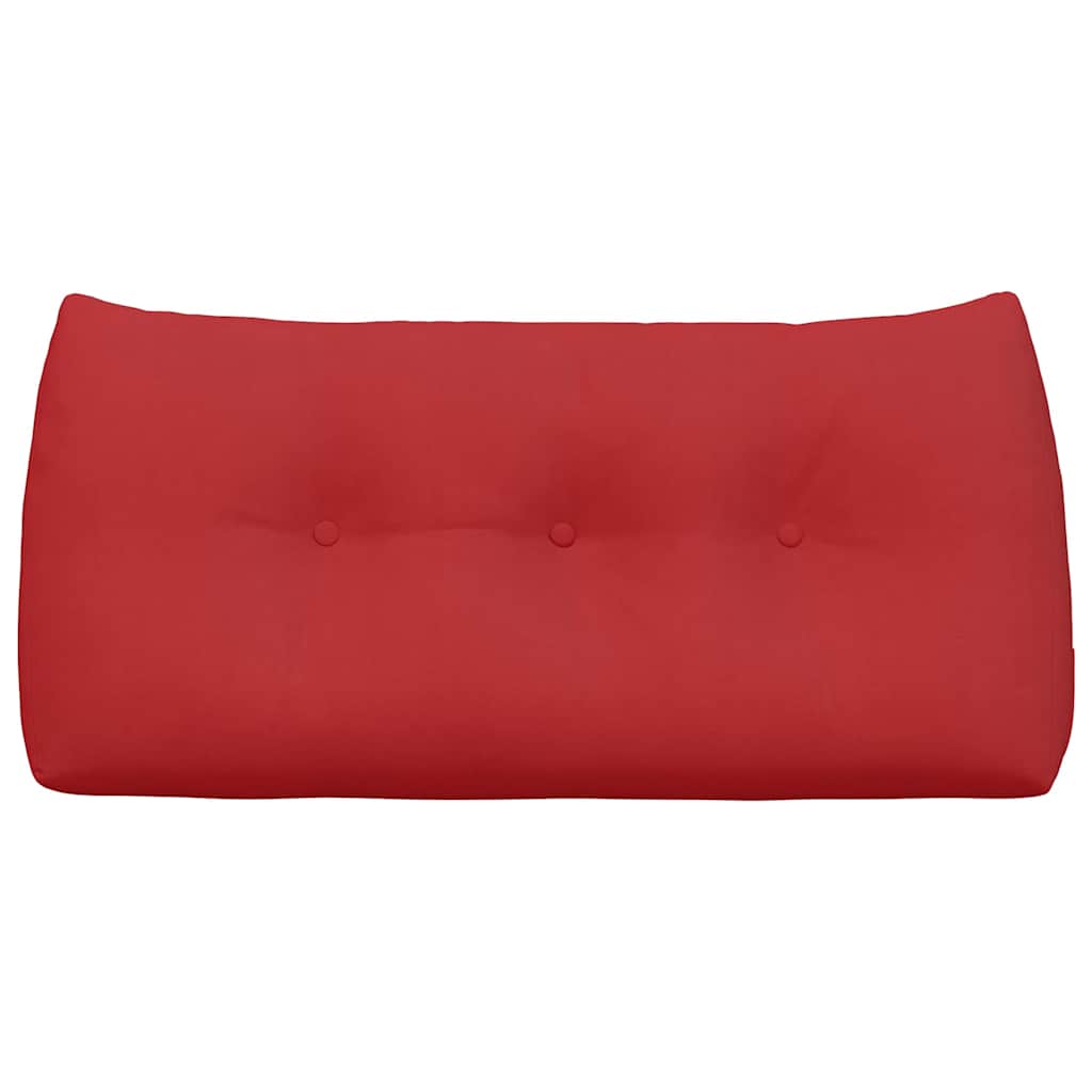 vidaXL Μαξιλάρι Πλάτης Κόκκινο 100 x 24 x 50 εκ ύφασμα - Image 6
