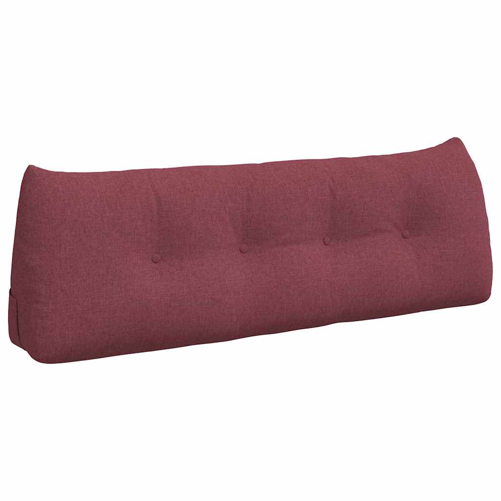 vidaXL Μαξιλάρι Πλάτης Κόκκινο 140 x 24 x 50 εκ ύφασμα - Image 2