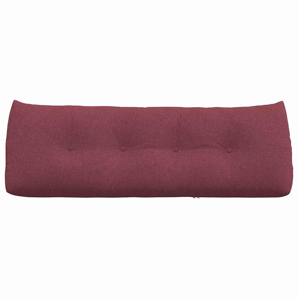 vidaXL Μαξιλάρι Πλάτης Κόκκινο 140 x 24 x 50 εκ ύφασμα - Image 6