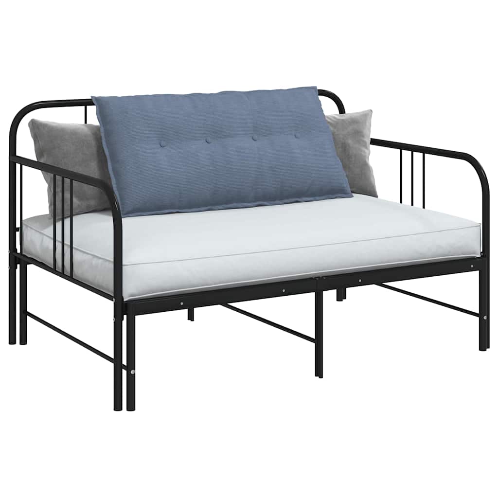vidaXL Μαξιλάρι Πλάτης Μπλε 100 x 50 cm Υφασμάτινο Κορντουρά - Image 3