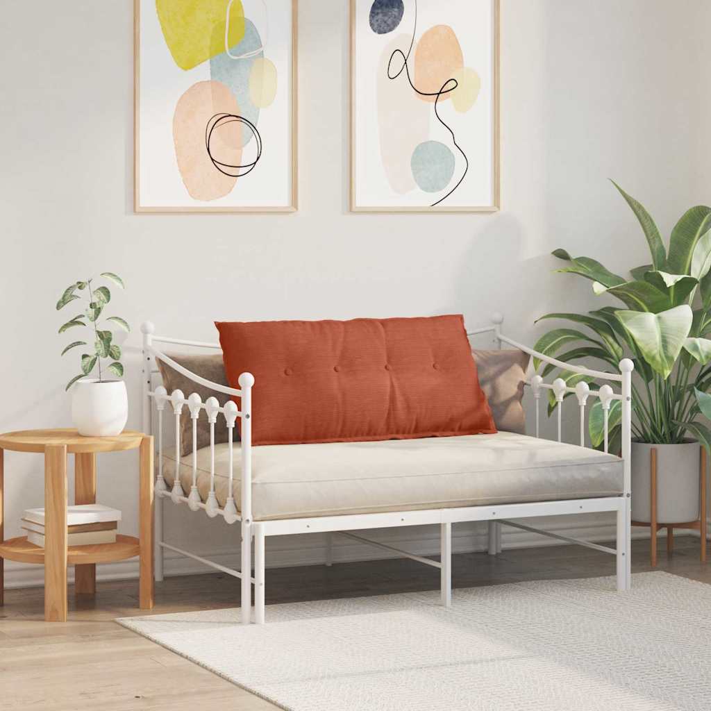 vidaXL Μαξιλάρι Πλάτης Κόκκινο Πορτοκαλί 100 x 50 cm - Image 4