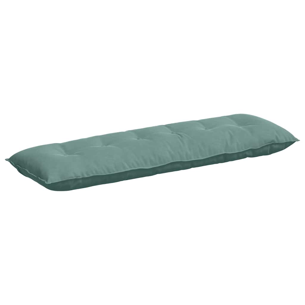 vidaXL Μαξιλάρι Πλάτης Θαλασσί 160 x 50 cm Υφασμάτινο Κορντουρά - Image 2