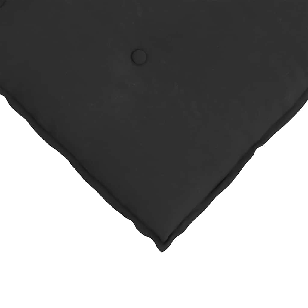 vidaXL Μαξιλάρι Πλάτης Μαύρο 160 x 50 cm Ύφασμα Μικροΐνας - Image 7