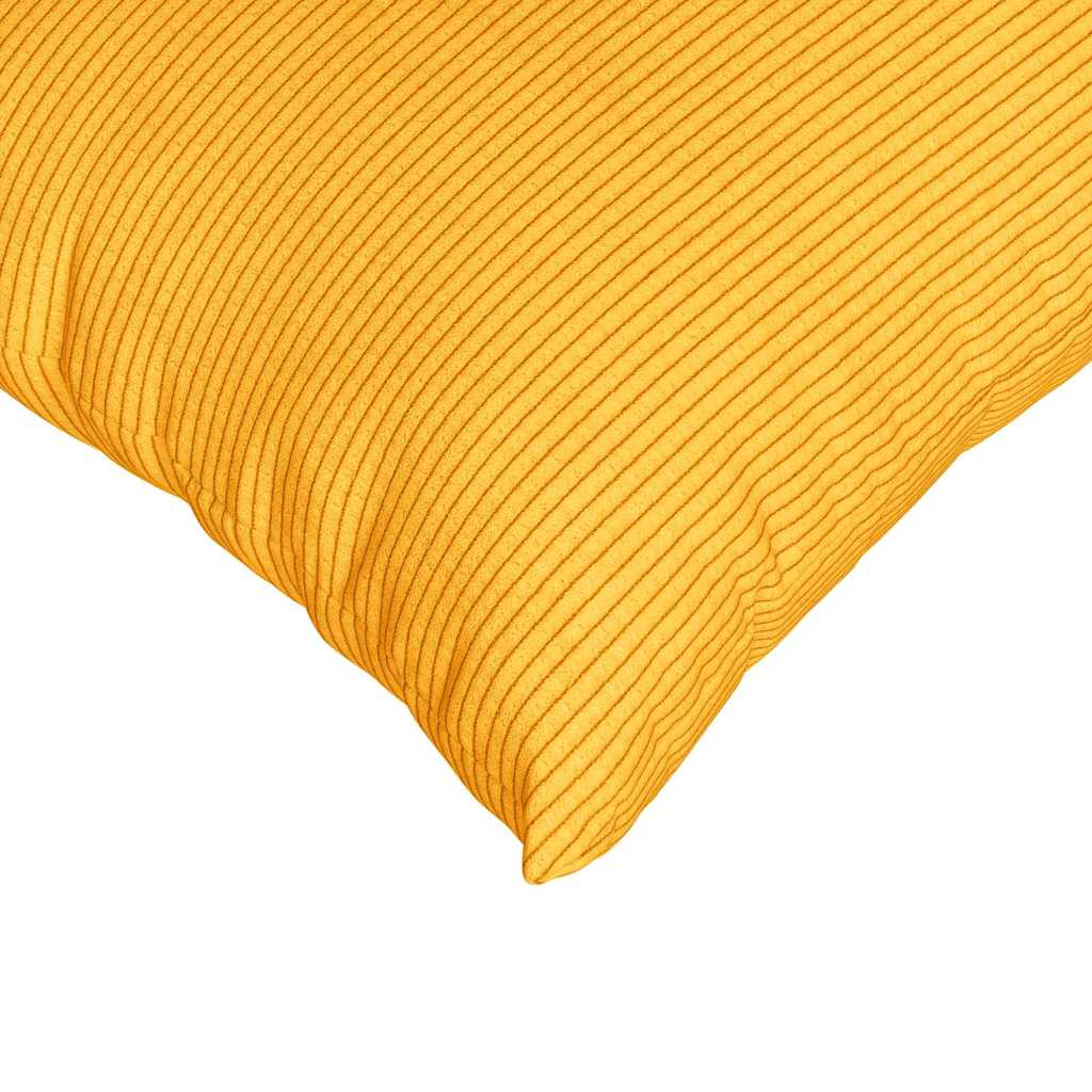 vidaXL Μαξιλάρι Καναπέ 2 pcs Απαλό Κίτρινο 60 x 40 cm - Image 7