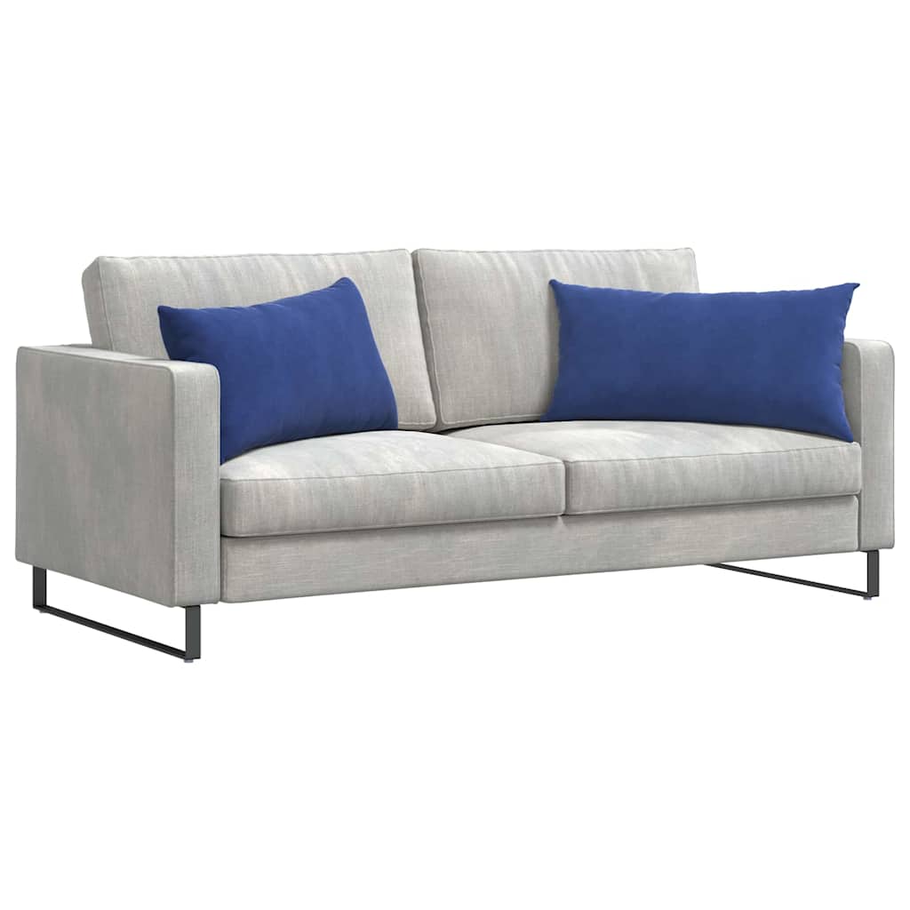 vidaXL Μαξιλάρι Καναπέ 2 pcs Μπλε Αστυνομίας 80 x 40 cm - Image 3