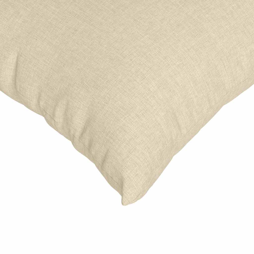 vidaXL Μαξιλάρι Καναπέ 2 τμχ. ύφασμα Κρεμ 60 x 60 cm - Image 7