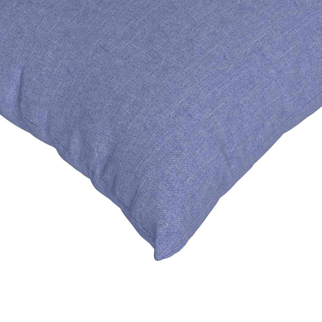 vidaXL Μαξιλάρι Καναπέ 2 τμχ. ύφασμα Μπλε τζην 60 x 60 cm - Image 7