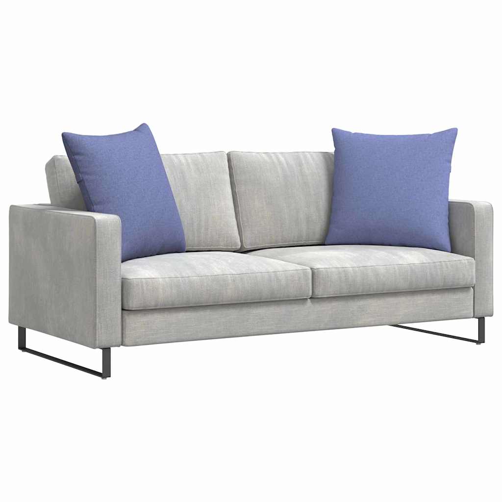 vidaXL Μαξιλάρι Καναπέ 2 τμχ. ύφασμα Μπλε τζην 60 x 60 cm - Image 3