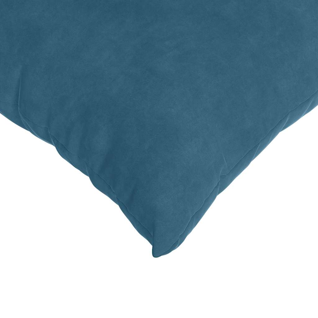 vidaXL Μαξιλάρι Καναπέ 2 pcs Μπλε 60 x 60 cm Υφασμάτινο Κορντουρά - Image 7