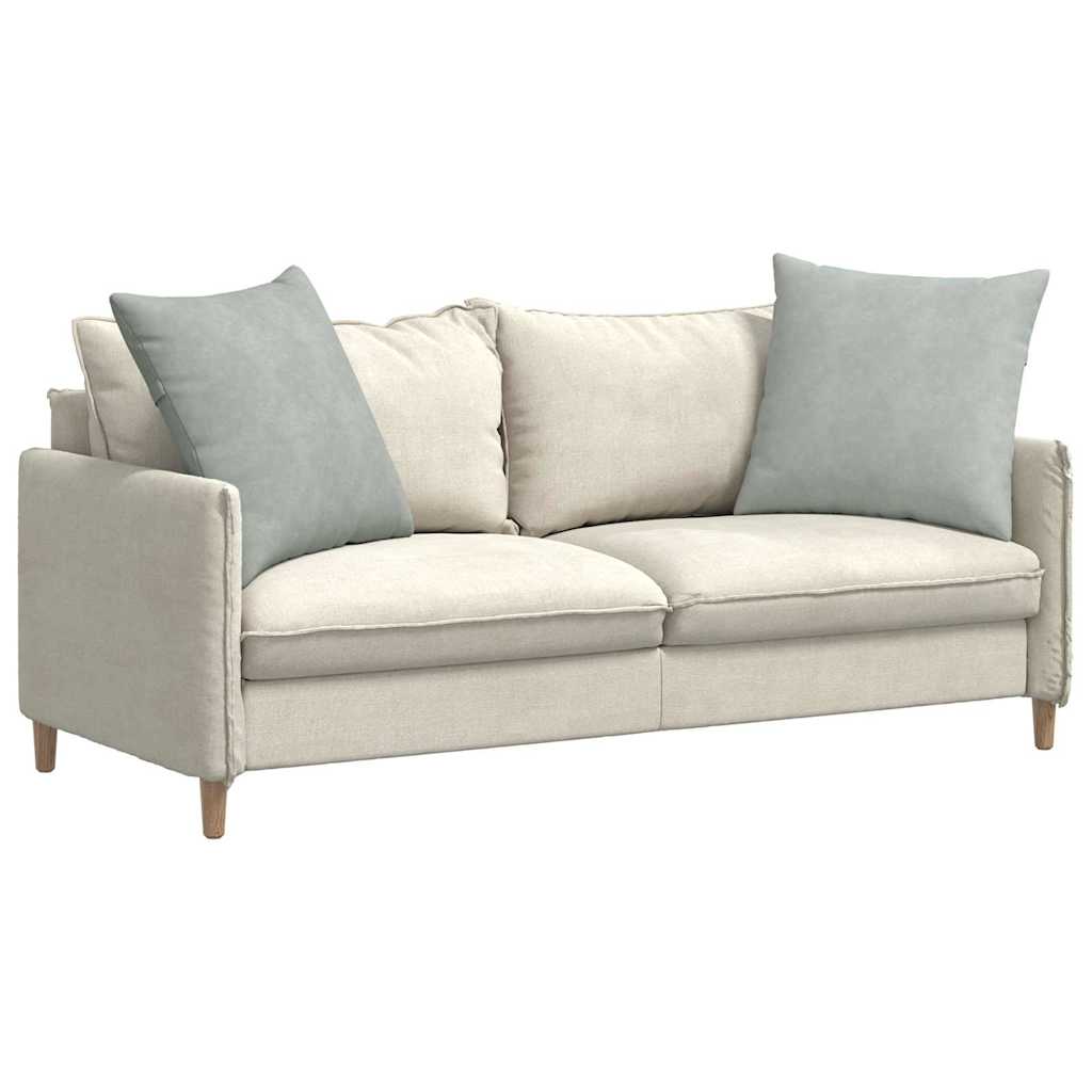 vidaXL Μαξιλάρι Καναπέ 2 pcs Ανοιχτό γκρι 60 x 60 cm - Image 3