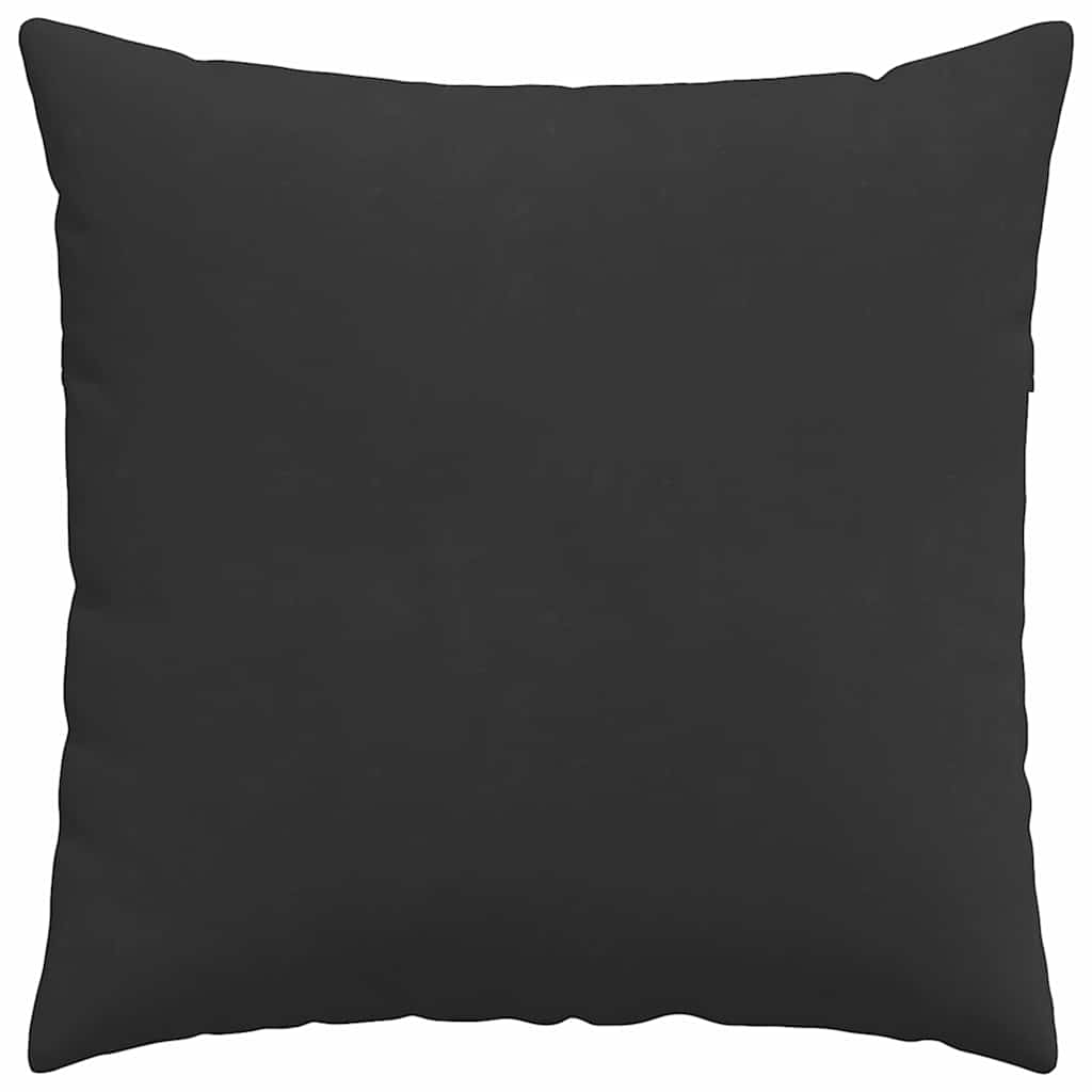 vidaXL Μαξιλάρι Καναπέ 2 τμχ. ύφασμα Μαύρο 60 x 60 cm - Image 6