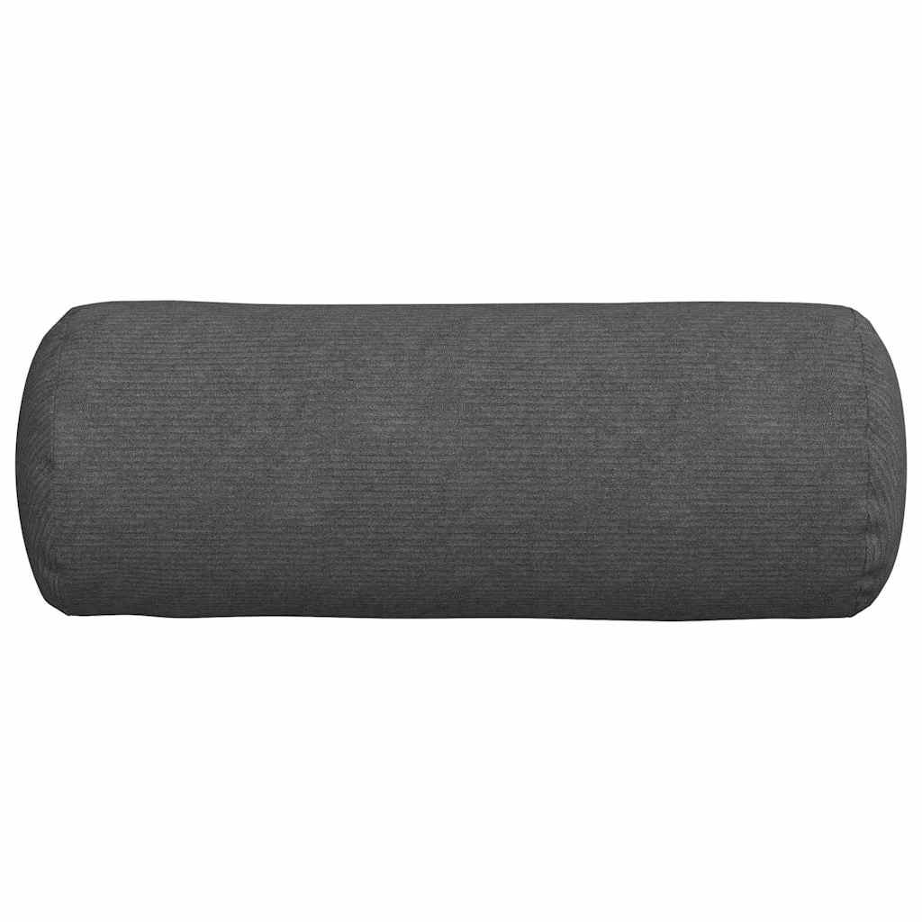 vidaXL Μαξιλάρια Στήριγμα 2 pcs Σκούρο Γκρι Ø 25 x 70 cm - Image 6